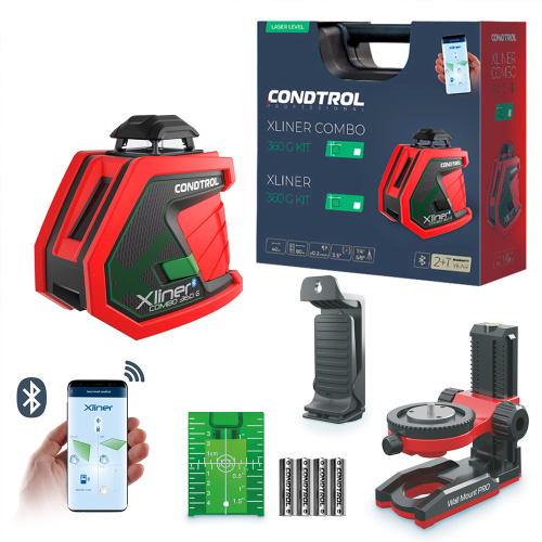 Лазерный нивелир CONDTROL XLiner Combo 360G Kit