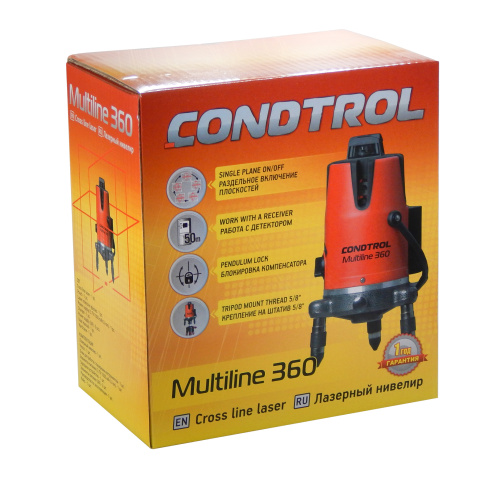 Лазерный нивелир  CONDTROL Multiline 360